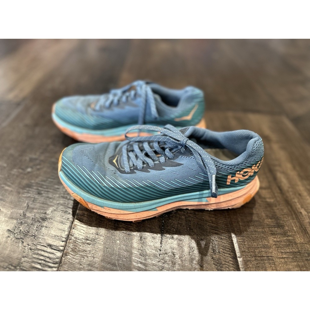 Hoka One One Torrent 2‎ Trail Running Shoe Teal Size Womens 7